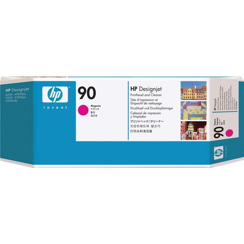 HP HP 90 Magenta Printhead and Printhead Cleaner