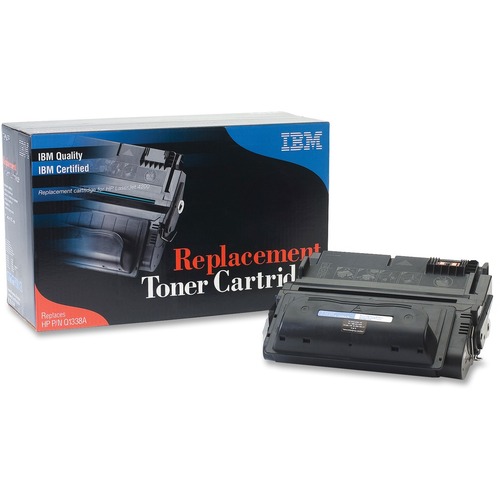 IBM Remanufactured Toner Cartridge Alternative For HP 38A (Q1338A)