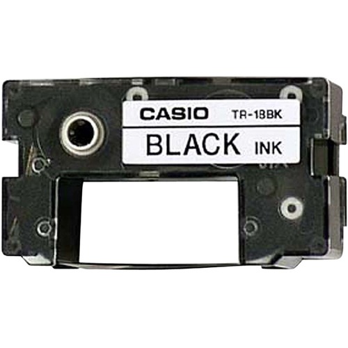 Casio Black Ink Ribbon Tape