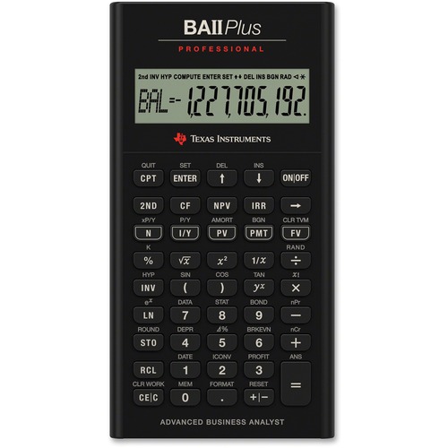 Texas Instruments BAII Plus Professional Calculator