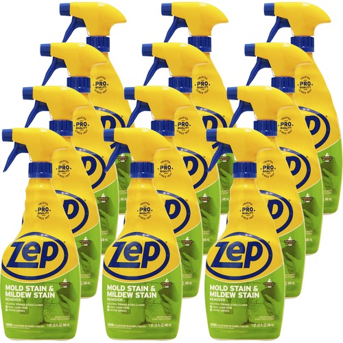 Zep Commercial Stain Remover Spray, f/Mold/Mildew,