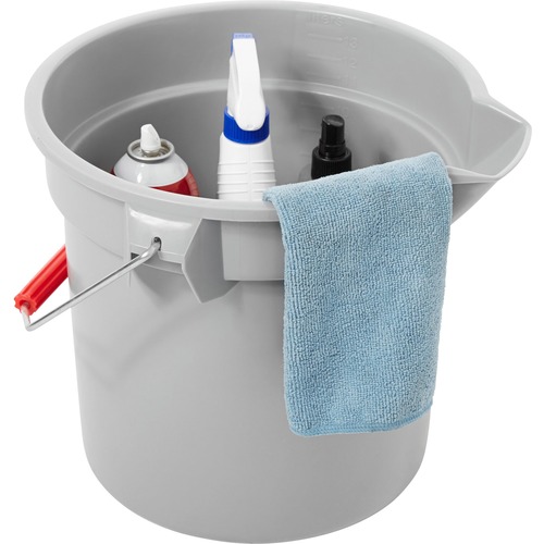 Rubbermaid Commercial Products Bucket, Heavy-duty, Round, 14
