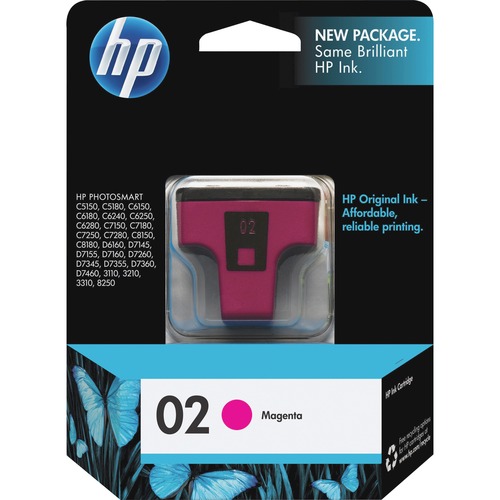 HP 02 Magenta Original Ink Cartridge