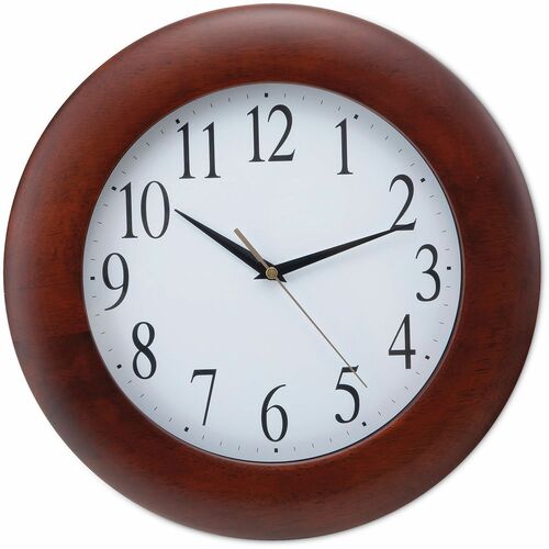 Clock, 12 3/4", Chrome