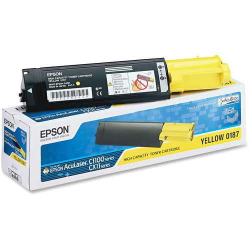 Epson Epson High Capacity 0187 Yellow Toner Cartridge