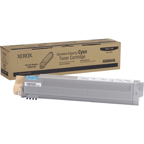 Xerox Xerox Cyan Standard Capacity Toner Cartridge for Phaser 7400 Printer