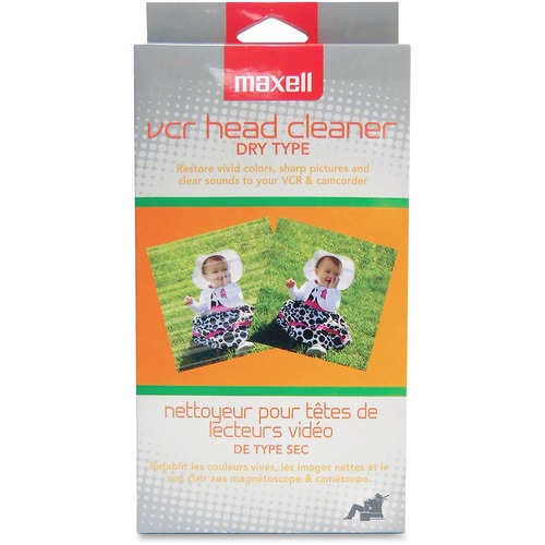 Maxell VP-100 VHS Head Cleaner (Dry)