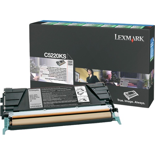 Lexmark Black Return Program Toner Cartridge
