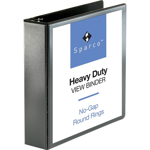 Sparco Premium Round Ring View Binder