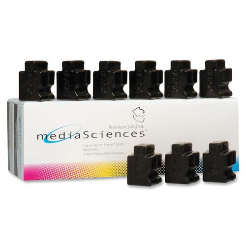 Media Sciences Black Solid Ink Sticks