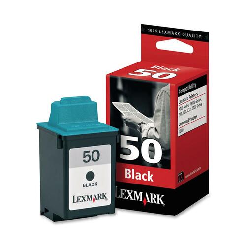 Lexmark #50 Black Ink Cartridge
