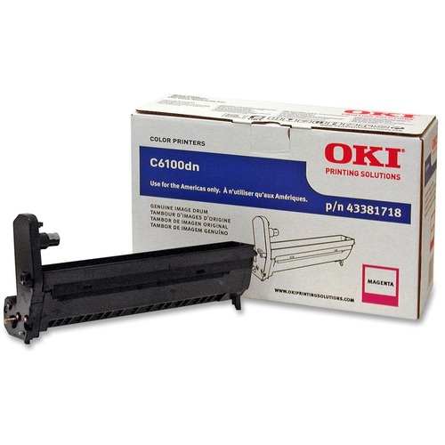 Oki Oki Magenta Image Drum Kit For C6100 Series Printers