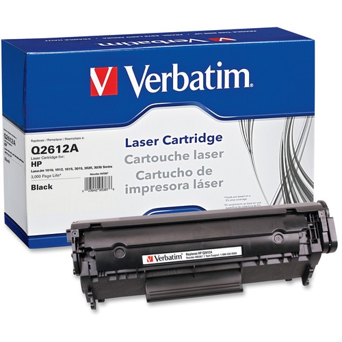Verbatim Verbatim HP Q2612A Remanufactured Laser Toner Cartridge