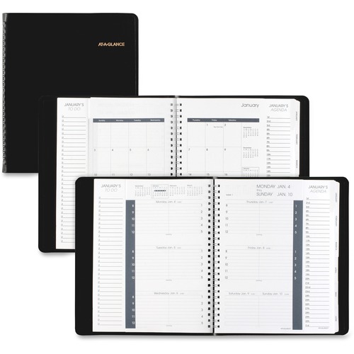 At-A-Glance Weekly and Monthly Triple View Appointment Book