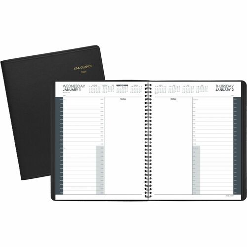 At-A-Glance At-A-Glance Professional 24 Hour Daily Appointment Book