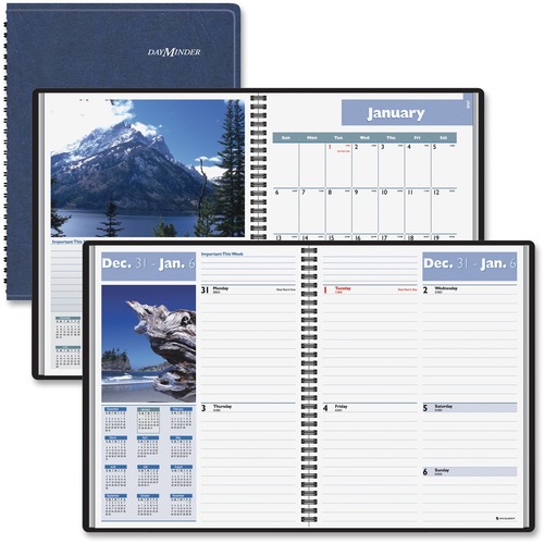 At-A-Glance DayMinder Scenic Appointment Book