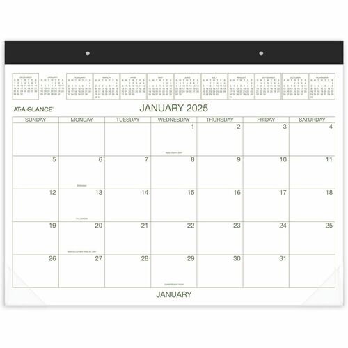 At-A-Glance At-A-Glance Recycled 2-Color Desk Pad Calendar