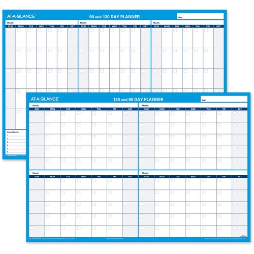 At-A-Glance At-A-Glance Undated Wall Planner