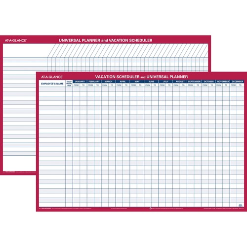 At-A-Glance At-A-Glance Plan-A-Month Wall Planner