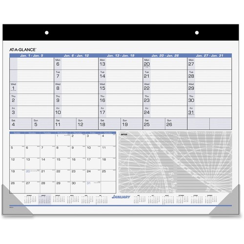 At-A-Glance Weekly and Monthly Desk Pad Calendar