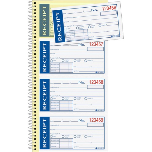 Adams Adams Write 'N Stick Receipt Book