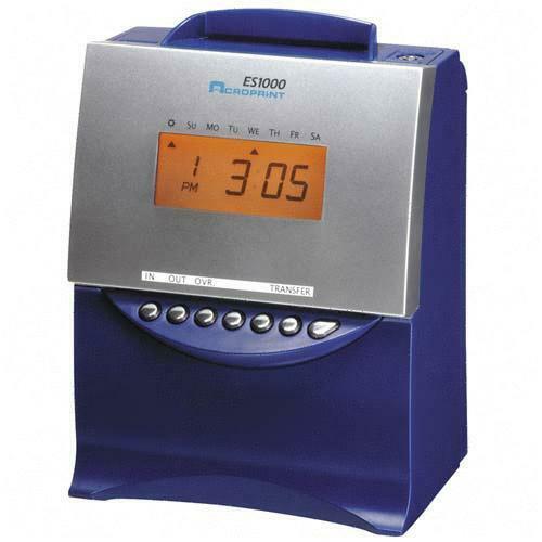 ACROPRINT ES1000 ACPES1000  ES1000 TOTAL PAYROLL RECORDER