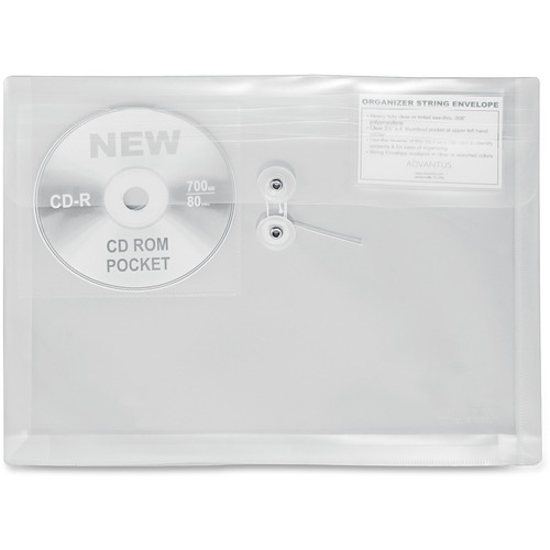 Anglers Anglers String & Button Closure Poly Envelopes