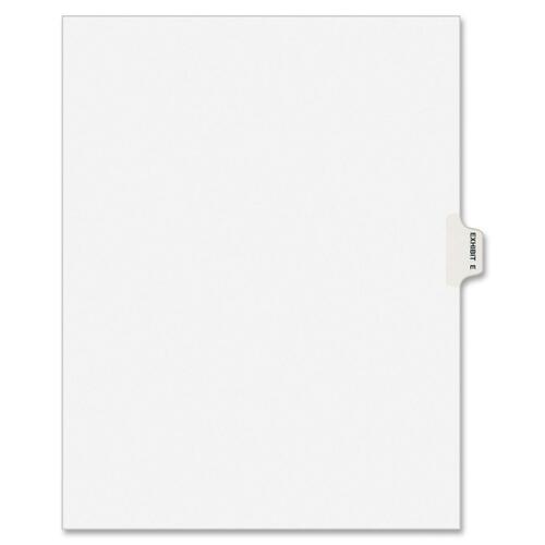 Avery Avery Side-Tab Legal Exhibit Index Dividers