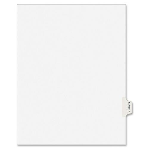 Avery Avery Side-Tab Legal Exhibit Index Dividers