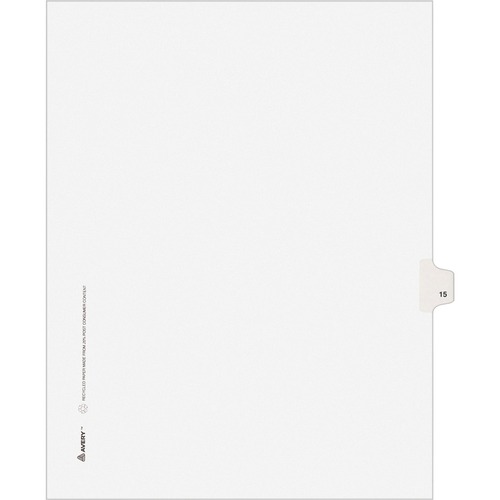 Avery Avery Individual Legal Dividers