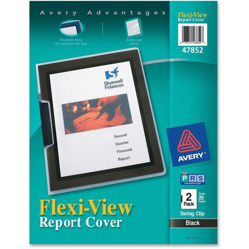 Avery Avery Flexi-View Presentation Report Cover with Swing Clip