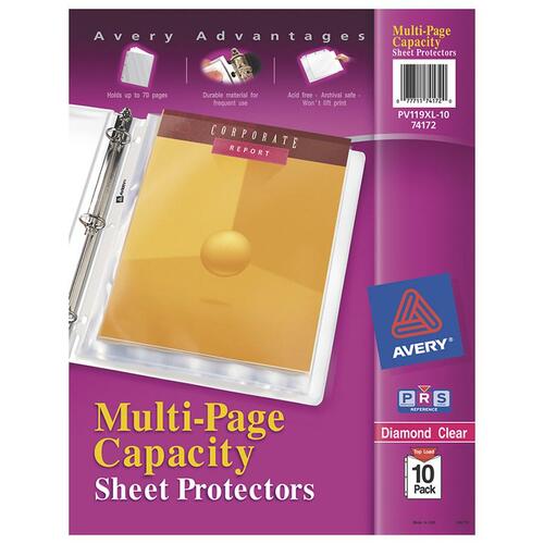 Avery Avery Multi Page Top Loading Sheet Protector