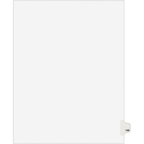 Avery Avery Individual Side Tab Legal Exhibit Dividers