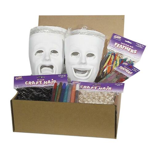 ChenilleKraft Plastic Masks Activities Kit
