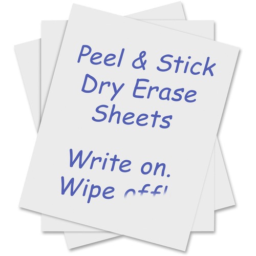 C-line Self-Stick Dry-Erase Sheet