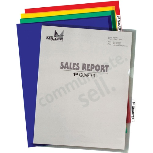 C-Line C-Line Project Folder With Index Tabs