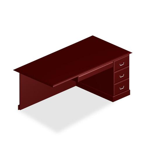 DMi DMi Governor's Box/File Single Pedestal Desk