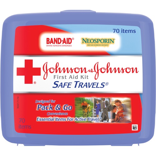 Johnson&Johnson Safe Travels First Aid Kit