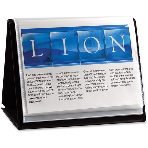 Lion Flip-N-Tell Display Easel Book