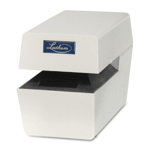 LATHEM LTT LTHLTT TIME/DATE STAMP, ELECTRIC*GREY