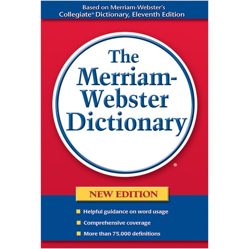 Merriam-Webster Paperback Dictionary Dictionary Printed Book - English