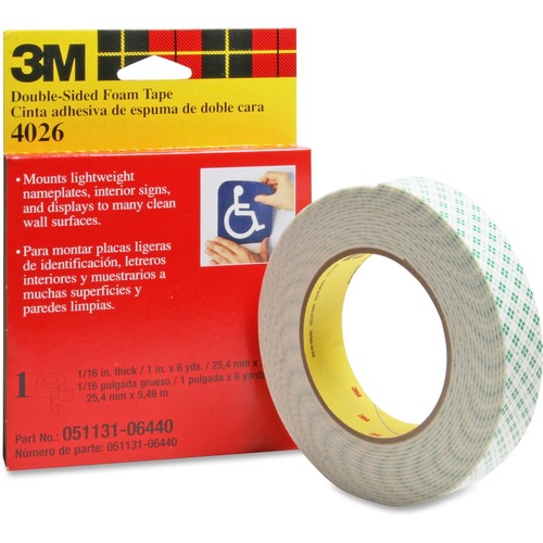3M 3M Double-Coated Foam Tape