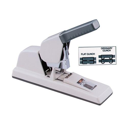 MAX USA HD12F MXBHD12F STAPLER, HD FLAT CLINCH *GREY