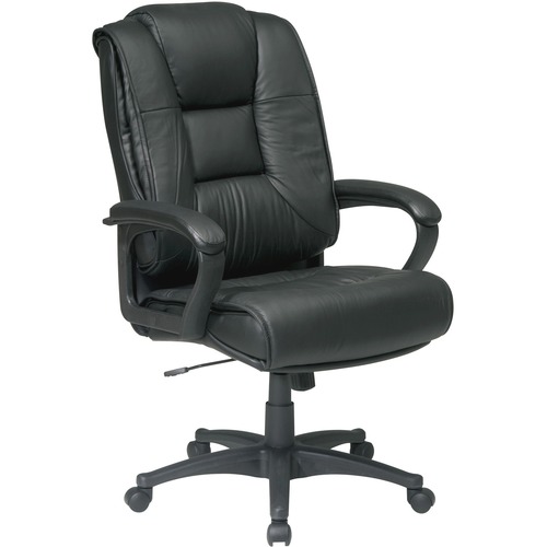 Office Star Office Star EX5162 Deluxe High Back Executive Leather Chair