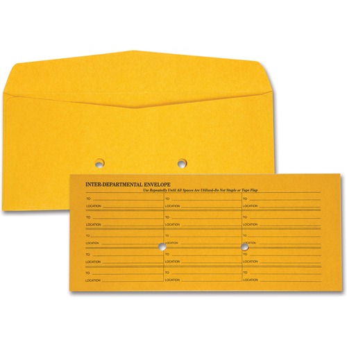 Quality Park Sngl-Sided Inter-Department Envelopes