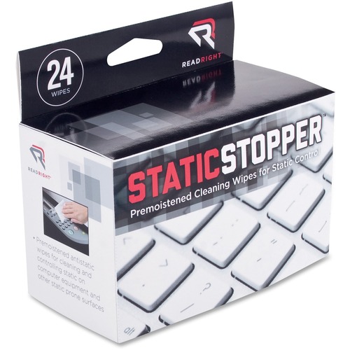 Read Right StaticStopper Cleaning Wipe