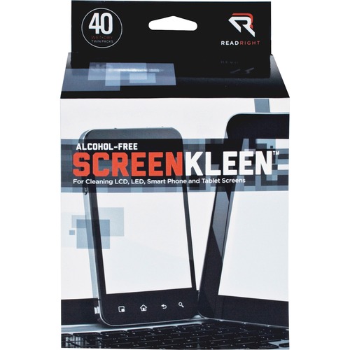 Read Right Read Right Screen Kleen Cleaning wipe