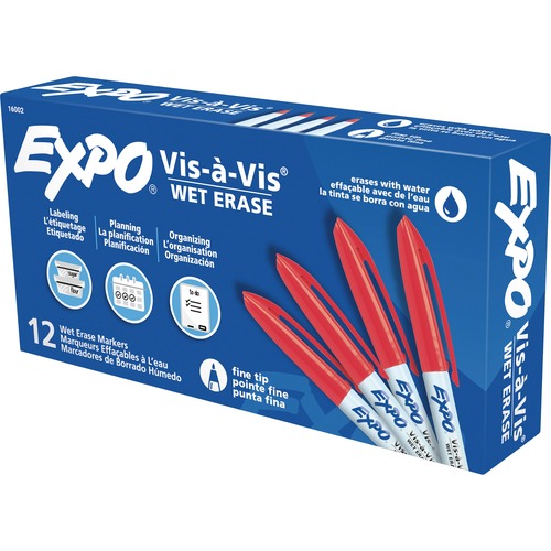 Expo Vis--Vis Wet Erase Overhead Transparency Marker