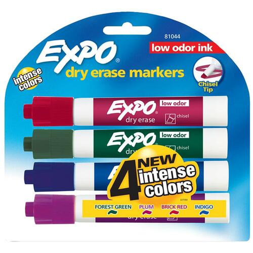 Expo Expo Low-Odor Dry Erase Markers