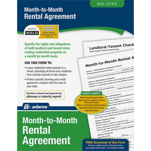 Adams Monthly Rental Agreement